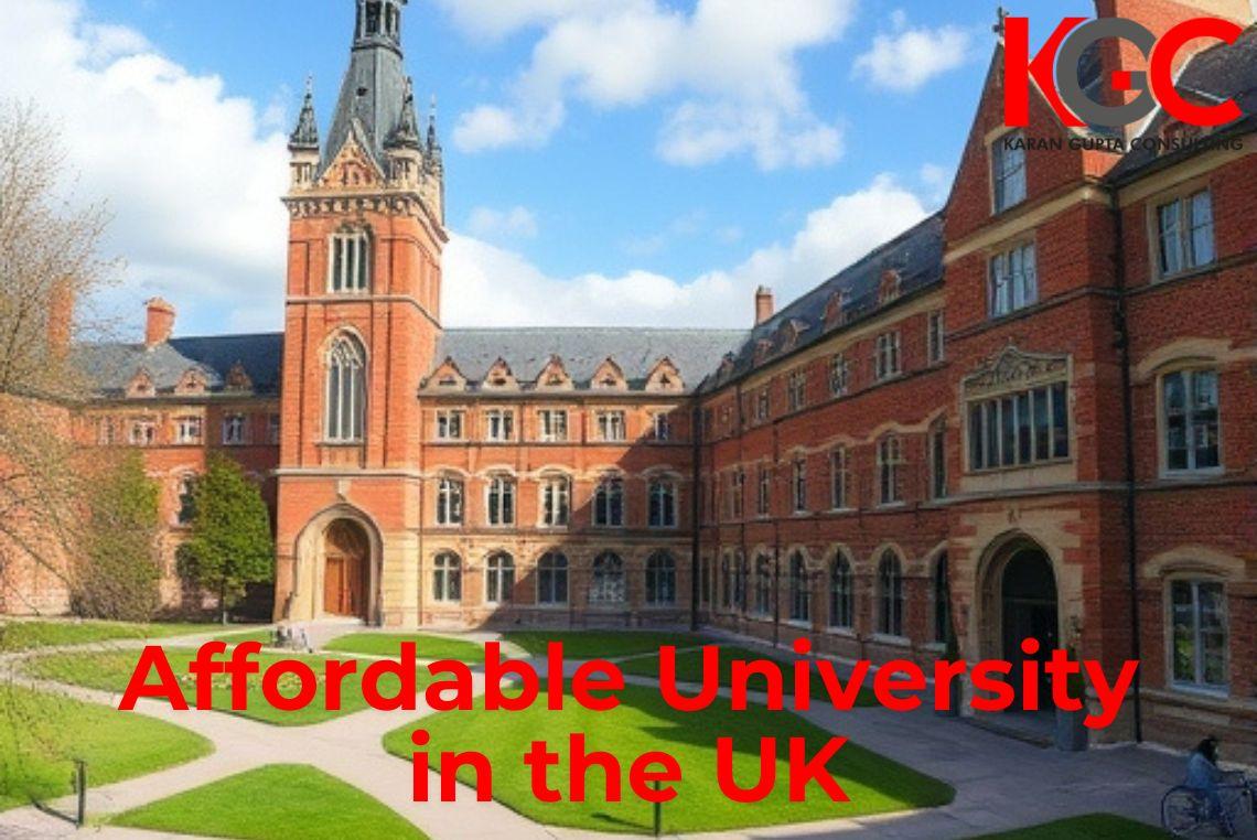 Affordable University in the UK...